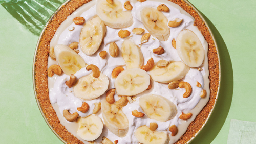 Banana-Cashew Cream Pie