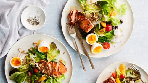 Wild Salmon Nicoise Salad