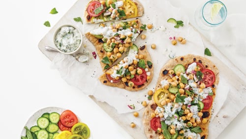 Falafel Pizza