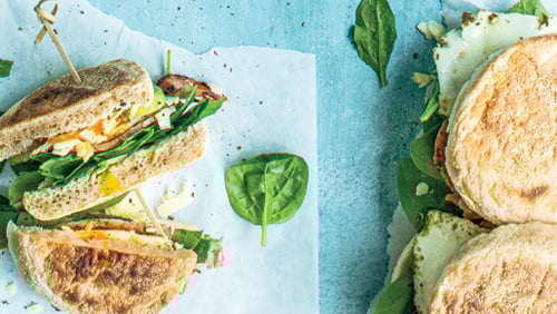 Pesto Breakfast Sandwich