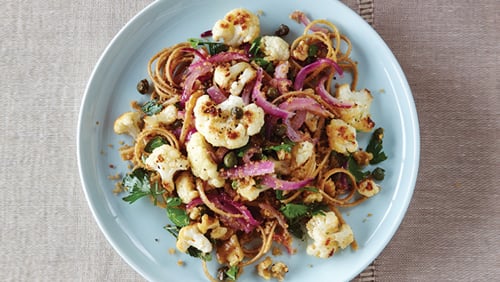 Roasted Cauliflower Linguine