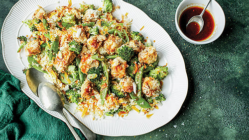 Sheet Pan Fried Rice
