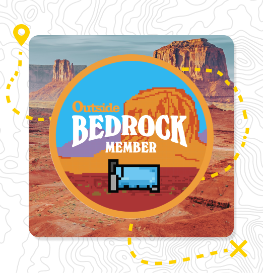 Outside Bedrock Badge Member