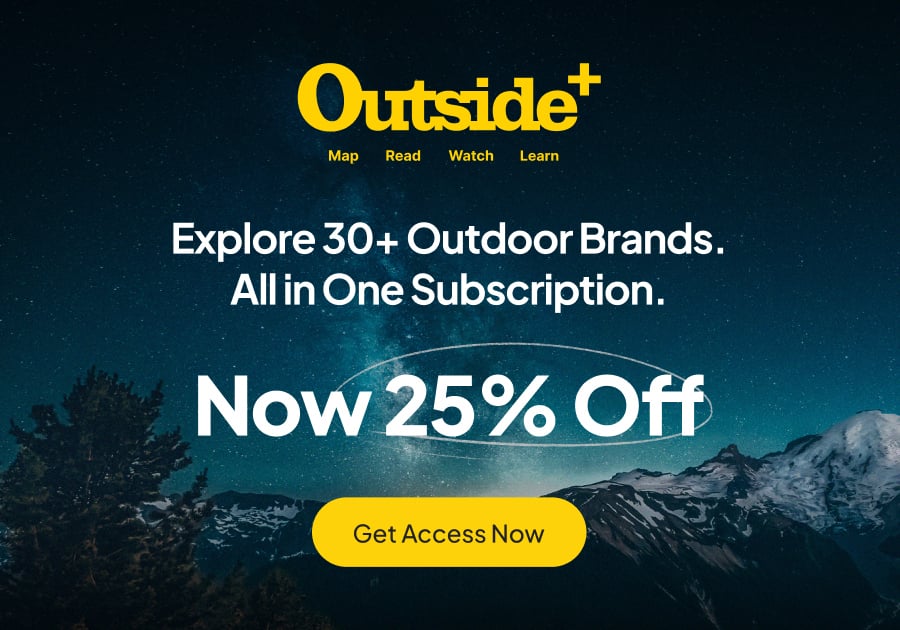 Get Outside+ for 25% off