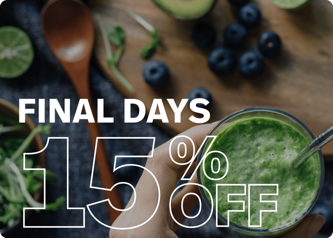 Final Days 15% off