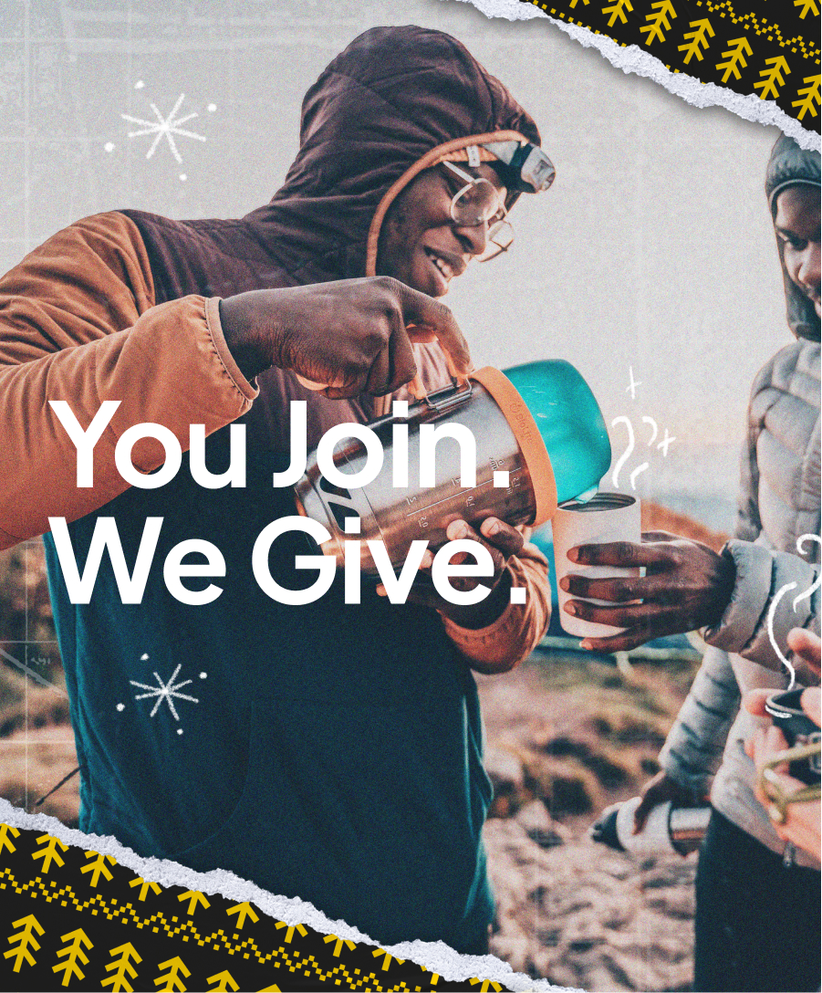You Join. We Give.