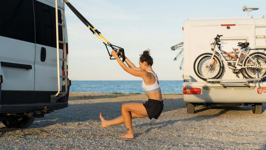 I Live in My Van And Train on the Go. Here's How I (and Some Pros) Make It Work.