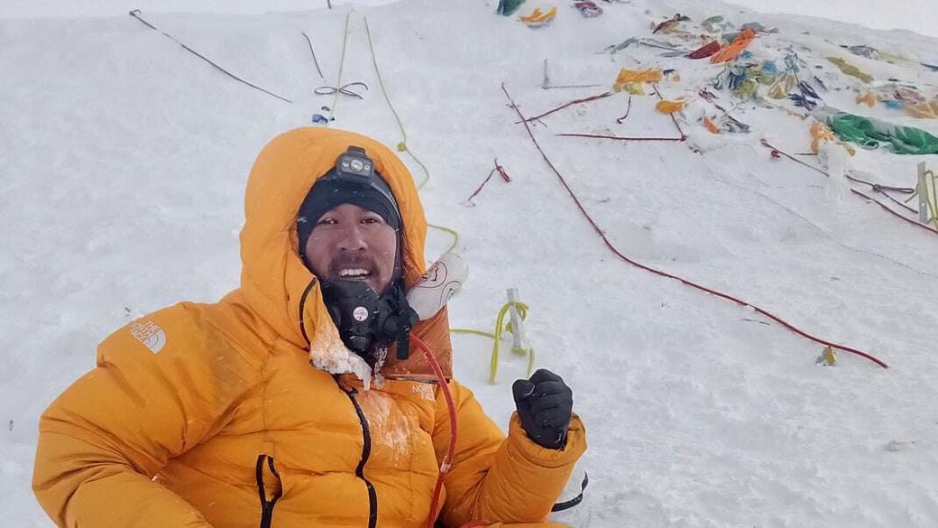 A Nepali Man Walked from His Home in Kathmandu to the Summit of Mount Everest