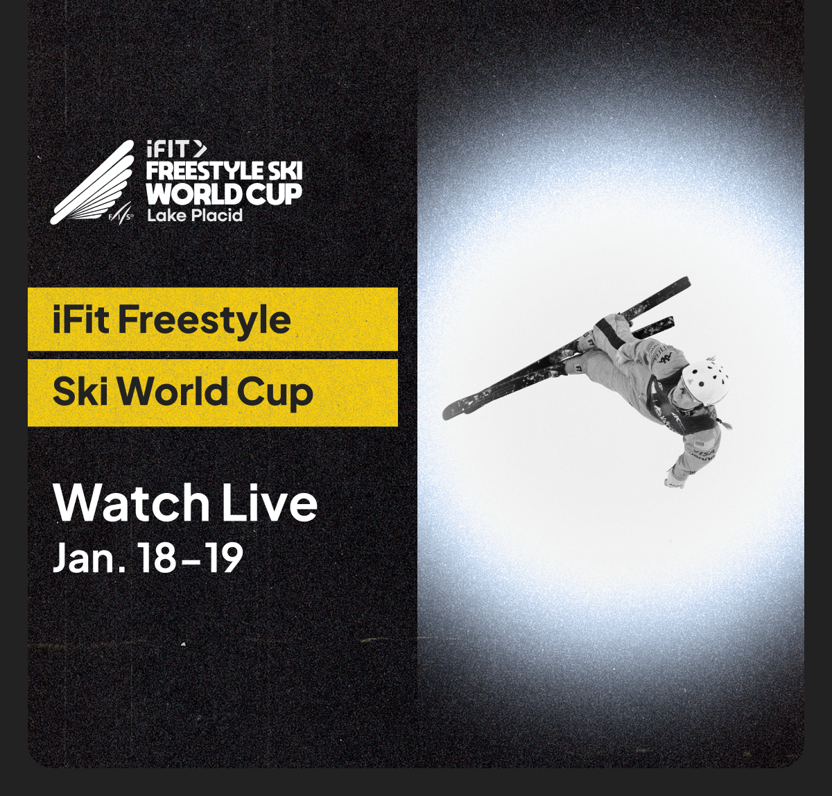 iFit Freestyle Ski World Cup logo with person skiing 