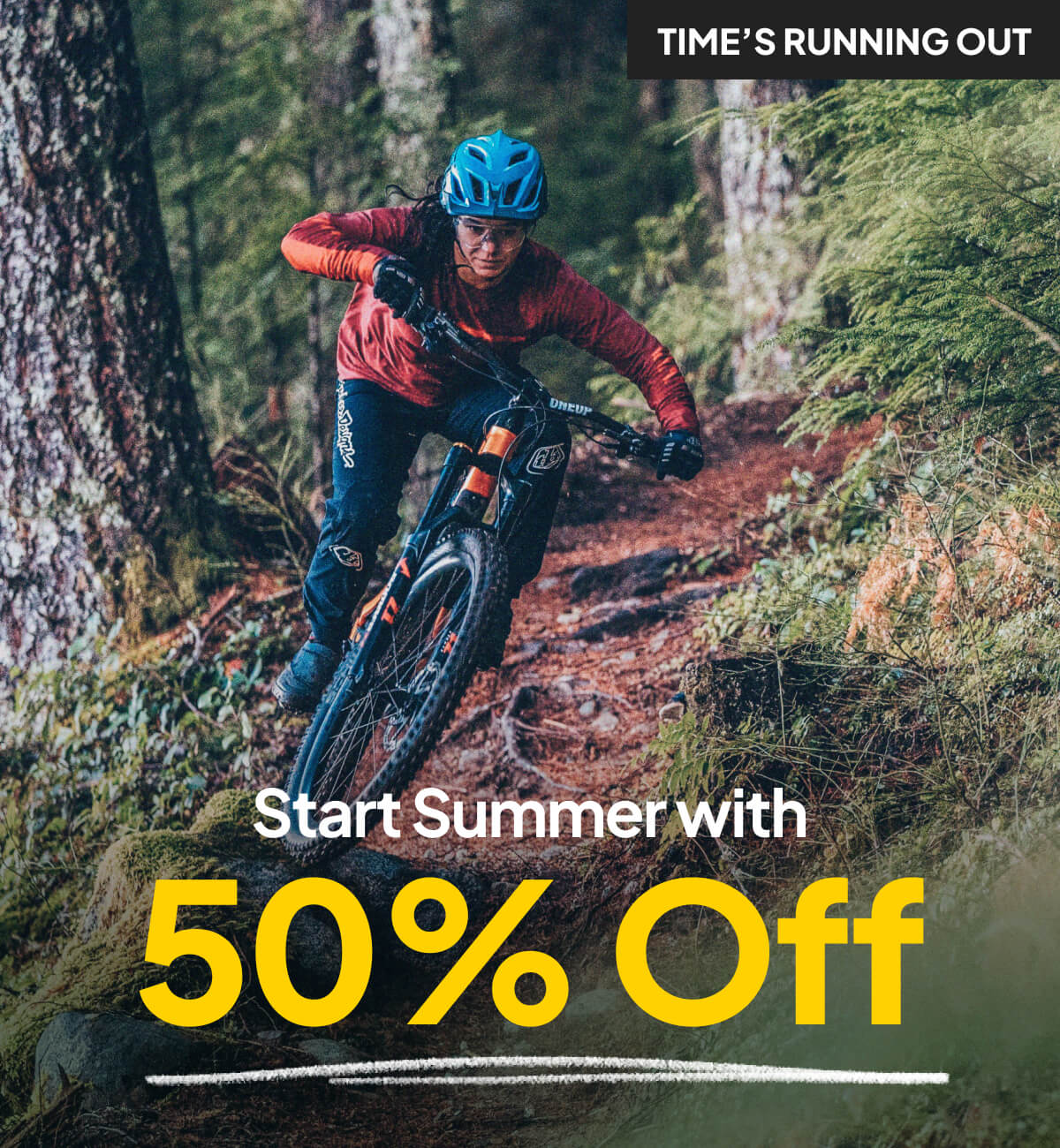 Start Summer with 50% Off