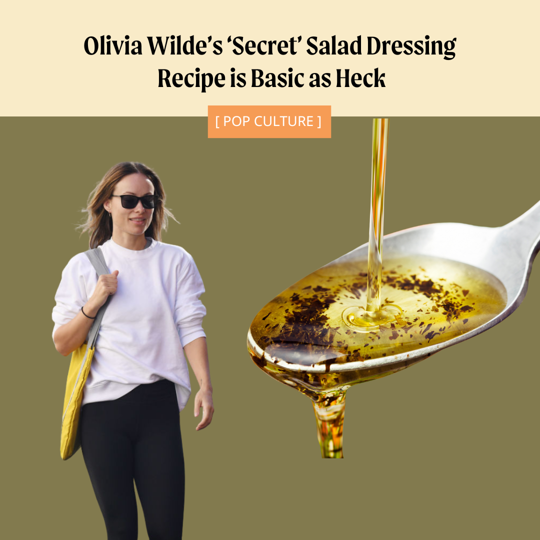 Olivia Wilde Salad Dressing