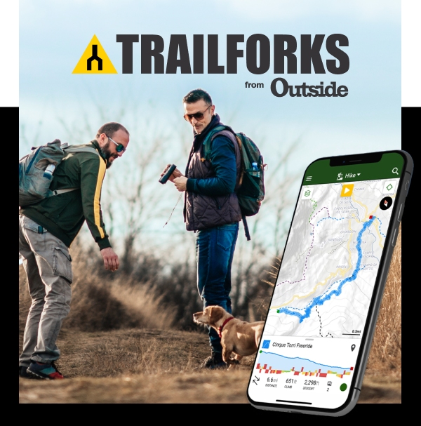 Trailforks Pro included with membership