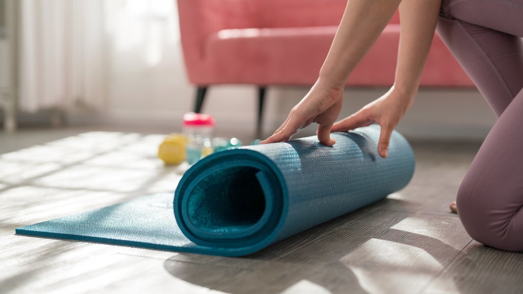 home-workout-mat