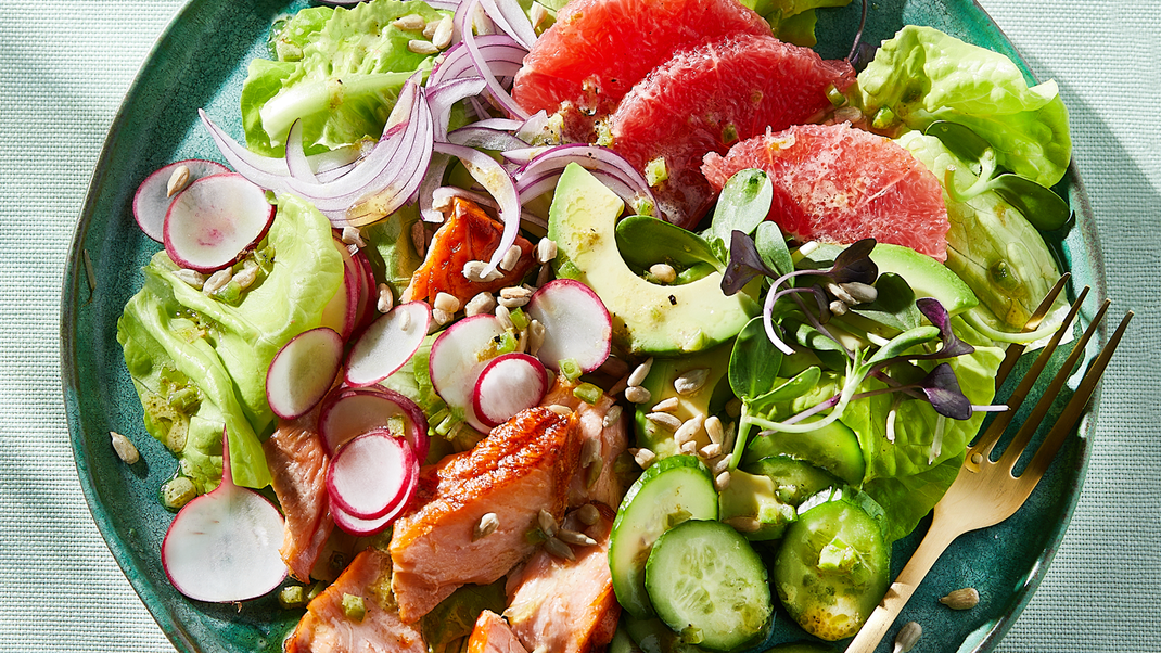 Grapefruit & Smoked Salmon Salad