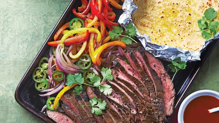 Sheet Pan Steak Fajitas